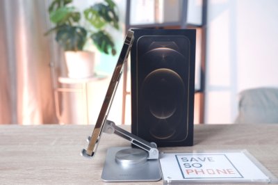 iPhone 12 Promax 128GB สี Gold เครื่องสวย ราคาเพียง 8,990.- มีประกันร้าน 60วัน