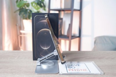 iPhone 12 Promax 128GB สี Gold เครื่องสวย ราคาเพียง 8,990.- มีประกันร้าน 60วัน