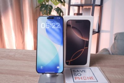 iPhone 16 Promax 256GB สี Desert Titanium  เครื่องสวย ราคาเพียง 32,900.- มีประกันร้าน 60 วัน