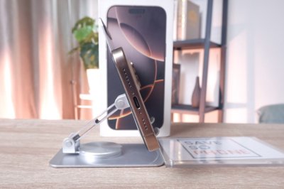 iPhone 16 Promax 256GB สี Desert Titanium  เครื่องสวย ราคาเพียง 32,900.- มีประกันร้าน 60 วัน