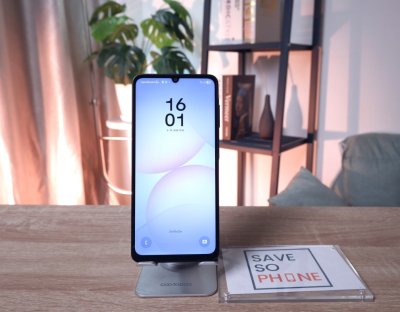 Galaxy A07  4/64GB สี Black เครื่องสวย ราคาเพียง 2,390.- มีประกันร้าน 60วัน