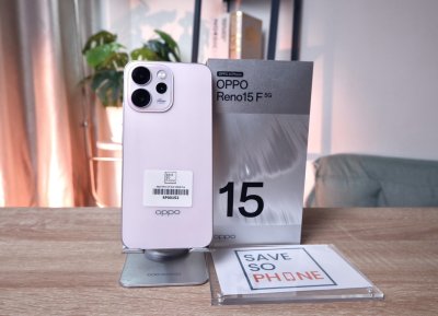 OPPO Reno 15 F 8+256GB สี Pink เครื่องสวย ราคาเพียง 8,990.- มีประกันร้าน 60 วัน