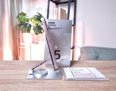 OPPO Reno 15 F 8+256GB สี Pink เครื่องสวย ราคาเพียง 8,990.- มีประกันร้าน 60 วัน
