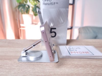 OPPO Reno 15 F 8+256GB สี Pink เครื่องสวย ราคาเพียง 8,990.- มีประกันร้าน 60 วัน