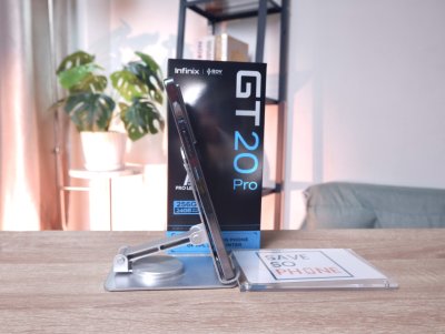 Infinix GT 20 Pro 5G 12+256GB สี Blue เครื่องสวย ราคาเพียง 5,590.- มีประกันร้าน 60 วัน