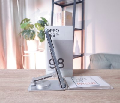 Oppo A98 5G  8+256GB สี Blue เครื่องสวย ราคาเพียง 4,990.- มีประกันร้าน 60 วัน