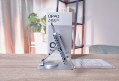 Oppo A98 5G  8+256GB สี Blue เครื่องสวย ราคาเพียง 4,990.- มีประกันร้าน 60 วัน