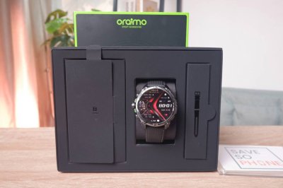 Oraimo Watch GT สี Black เครื่องสวย ราคาเพียง 2,690.- มีประกันร้าน 60วัน