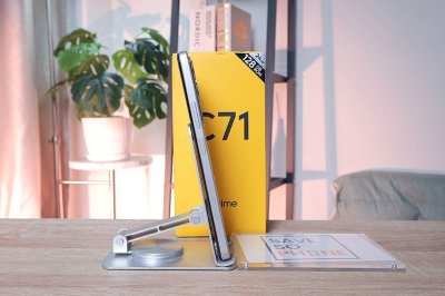 Realme C71 8+128GB สี White เครื่องสวย ราคาเพียง 3,290.- มีประกันร้าน 60 วัน