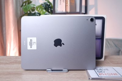 iPad Air 7 M3 128GB Wi-Fi สี Space Gray เครื่องสวย สุขภาพแบต 98% ราคาเพียง 16,900.- มีประกันร้าน 60วัน