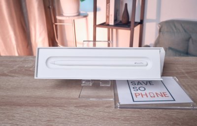 Apple Pencil Pro สี White เครื่องสวย ราคาเพียง 2,390.- มีประกันร้าน 60 วัน