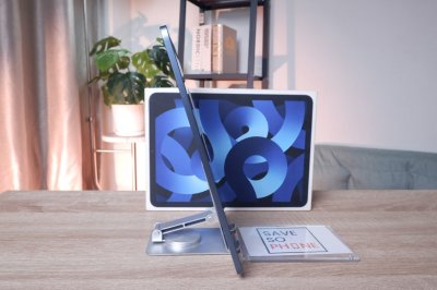iPad Air 5 M1 64Gb Wi-Fi + A.Pencil 2 สี Blue เครื่องสวย ราคาเพียง 11,990.- มีประกันร้าน 60 วัน