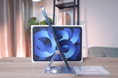 iPad Air 5 M1 64Gb Wi-Fi + A.Pencil 2 สี Blue เครื่องสวย ราคาเพียง 11,990.- มีประกันร้าน 60 วัน