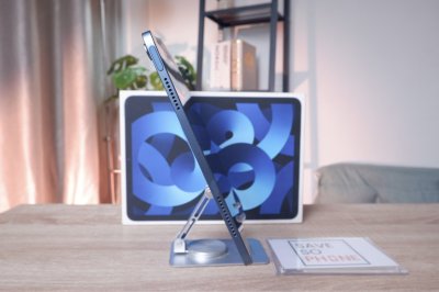 iPad Air 5 M1 64Gb Wi-Fi + A.Pencil 2 สี Blue เครื่องสวย ราคาเพียง 11,990.- มีประกันร้าน 60 วัน