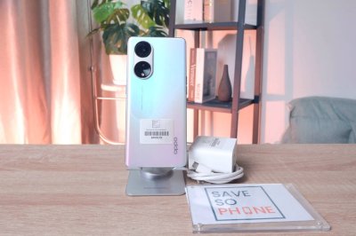 OPPO Reno 8 T 5G 8+256GB สี White เครื่องสวย ราคาเพียง 3,990.- มีประกันร้าน 60 วัน