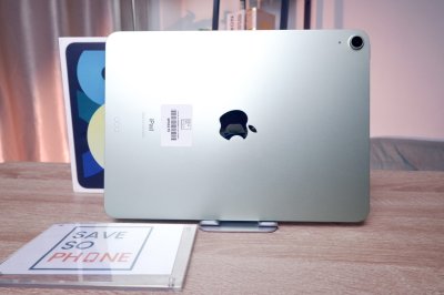 iPad Air4 256GB สี Green เครื่องสวย สุขภาพแบต 91% ราคาเพียง 9,900.- มีประกันร้าน 60วัน