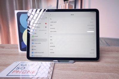 iPad Air4 256GB สี Green เครื่องสวย สุขภาพแบต 91% ราคาเพียง 9,900.- มีประกันร้าน 60วัน