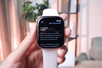 Apple Watch Series 11 GPS สี RoseGold เครื่องสวย ราคาเพียง 10,900.- มีประกันร้าน 60วัน