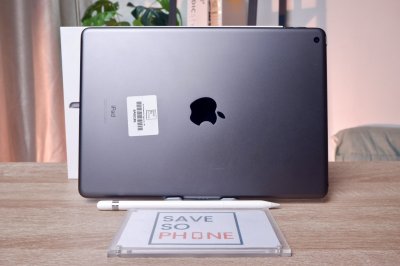 iPad Gen 9 Wi-Fi 64GB สี Space Grey + A.Pencil 1 เครื่องสวย ราคาเพียง 6,990.- มีประกันร้าน 60 วัน