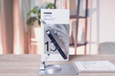 OPPO Reno 13 5G 12+256GB สี Blue เครื่องสวย ราคาเพียง 7,900.- มีประกันร้าน 60 วัน
