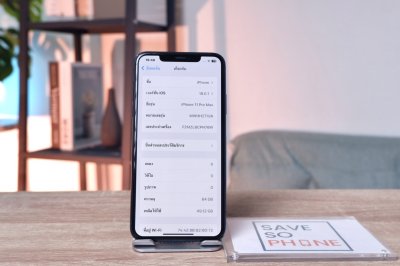 iPhone 11 Promax 64GB สี Midnight Green เครื่องสวย ราคาเพียง 7,900.- มีประกันร้าน 60วัน