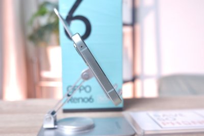 OPPO Reno 6 5G 8+256GB สี Aurora เครื่องสวย ราคาเพียง 1,990.- มีประกันร้าน 60 วัน