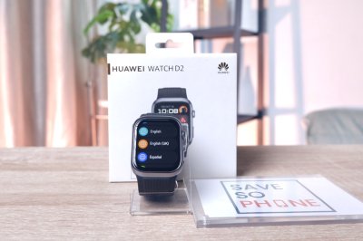 Huawei WATCH D2 48MM. สี Black เครื่องสวย ราคาเพียง 7,900.- มีประกันร้าน 60วัน