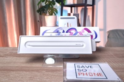 Apple Pencil Pro สี White เครื่องสวย ราคาเพียง 2,590.- มีประกันร้าน 60 วัน