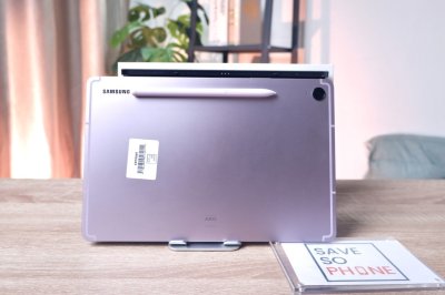 Galaxy Tab S9 FE 6+128GB สี Lavender เครื่องสวย ราคาเพียง 8,900.- มีประกันร้าน 60 วัน