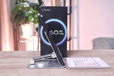 Vivo V60 Lite 5G 8+256GB สี Black เครื่องสวย ราคาเพียง 6,990.- มีประกันร้าน 60วัน