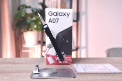 Galaxy A07  4+64GB สี Black เครื่องสวย ราคาเพียง 2,900.- มีประกันร้าน 60วัน
