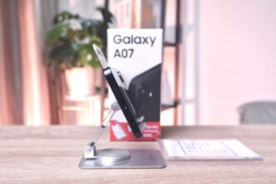 Galaxy A07  4+64GB สี Black เครื่องสวย ราคาเพียง 2,900.- มีประกันร้าน 60วัน