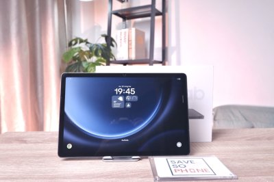Galaxy Tab S9 FE Wi-Fi + S.Pen 6+128GB สี Gray เครื่องสวย ราคาเพียง 8,900.- มีประกันร้าน 60วัน