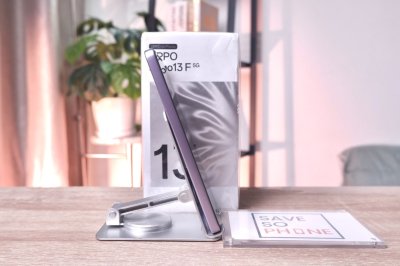 OPPO Reno 13F 5G 12+256GB สี Purple เครื่องสวย ราคาเพียง 5,990.- มีประกันร้าน 60 วัน