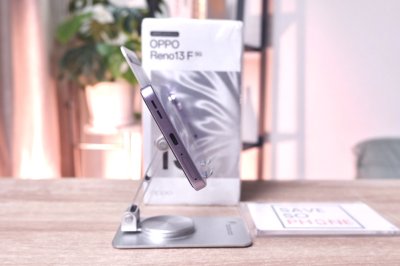 OPPO Reno 13F 5G 12+256GB สี Purple เครื่องสวย ราคาเพียง 5,990.- มีประกันร้าน 60 วัน