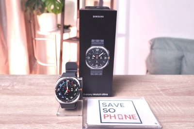 Galaxy Watch Ultra (2024) 47 MM. สี Silver เครื่องสวย ราคาเพียง 7,990.- มีประกันร้าน 60วัน