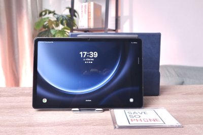 Galaxy Tab S9 FE 5G 6+128GB สี Gray เครื่องสวย ราคาเพียง 9,900.- มีประกันร้าน 60 วัน