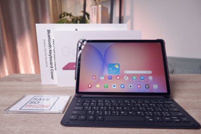 Galaxy Tab S10 Lite 5G 6/128GB + คีย์บอร์ดครบกล่อง สี Coralred เครื่องสวย ราคาเพียง 10,900.- มีประกันร้าน 60วัน