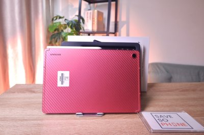 Galaxy Tab S10 Lite Wi-Fi 6/128GB + คีย์บอร์ดครบกล่อง สี Coralred เครื่องสวย ราคาเพียง 9,900.- มีประกันร้าน 60วัน