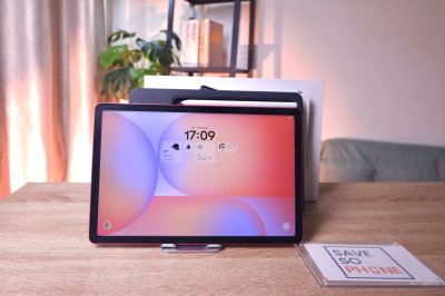 Galaxy Tab S10 Lite Wi-Fi 6/128GB + คีย์บอร์ดครบกล่อง สี Coralred เครื่องสวย ราคาเพียง 9,900.- มีประกันร้าน 60วัน