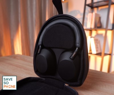 SONY WH-1000XM5 สี Black หูฟังตัดเสียงรบกวนไร้สายพร้อมกล่อง ราคาเพียง 6,590.- มีประกันร้าน 60 วัน