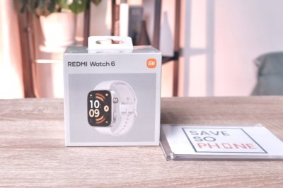 Redmi WATCH 6 46MM. สี Silver Gray เครื่องสวย ราคาเพียง 2,490.- มีประกันร้าน 60วัน