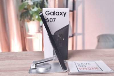 Galaxy A07  4+64GB สี Black เครื่องสวย ราคาเพียง 2,900.- มีประกันร้าน 60วัน
