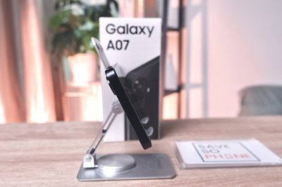 Galaxy A07  4+64GB สี Black เครื่องสวย ราคาเพียง 2,900.- มีประกันร้าน 60วัน