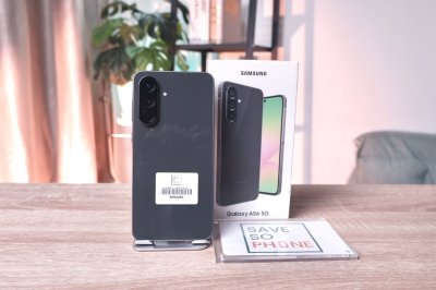Samsung Galaxy A56 5G 12+256GB สี Black เครื่องสวย ราคาเพียง 8,900.- มีประกันร้าน 60 วัน