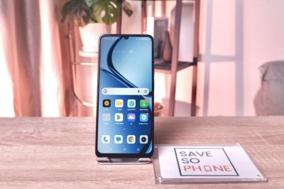 Realme C61 6/128GB สี Black ราคาเพียง 1,900.- มีประกันร้าน 60วัน