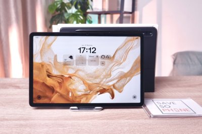 Samsung Galaxy Tab S8 8+128GB Wi-Fi สี Gray เครื่องสวย ราคาเพียง 8,900.- มีประกันร้าน 60วัน