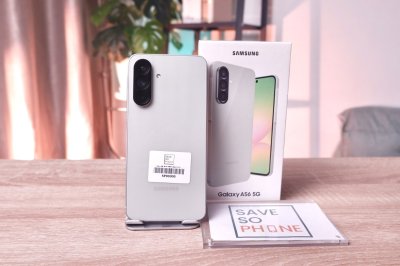 Samsung Galaxy A56 5G 8+128GB สี Awesome Olive เครื่องสวย ราคาเพียง 7,500.- มีประกันร้าน 60 วัน