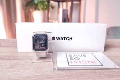 Apple Watch SE 2 40 mm. GPS สี Starlight เครื่องสวย ราคาเพียง 4,900.- มีประกันร้าน 60วัน