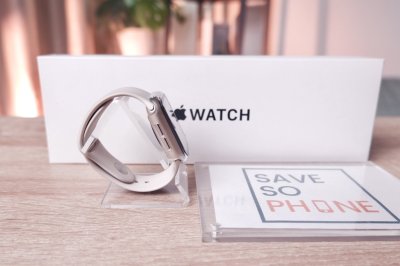 Apple Watch SE 2 40 mm. GPS สี Starlight เครื่องสวย ราคาเพียง 4,900.- มีประกันร้าน 60วัน